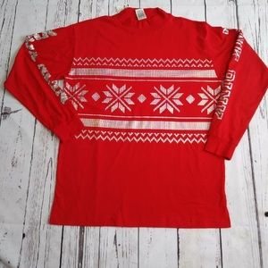 Victoria’s Secret pink holiday long sleeve